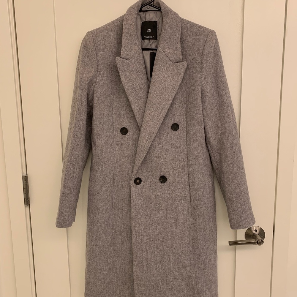 Brand New Mango Wool Coat